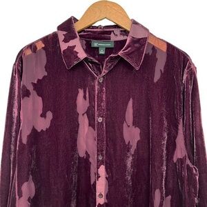 NWT Men’s Burnout Long Sleeve Shirt INC International Concepts XL